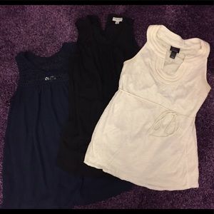 Maternity sleeveless shirts